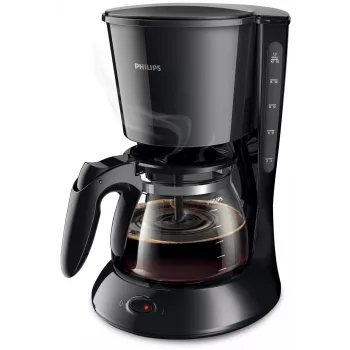 Philips Daily Collection HD7461/20 Ekspres do kawy, Ekspres przelewowy, 1,2 L, Kawa mielona, 1000 W, Czarny