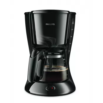 Philips Daily Collection HD7461/20 Ekspres do kawy, Ekspres przelewowy, 1,2 L, Kawa mielona, 1000 W, Czarny
