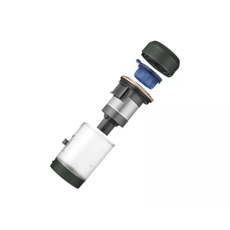 Samsung VS20B95943N 2-in-1 stick vacuum bateria Dry UltraFine Bagless Czarny, zielony
