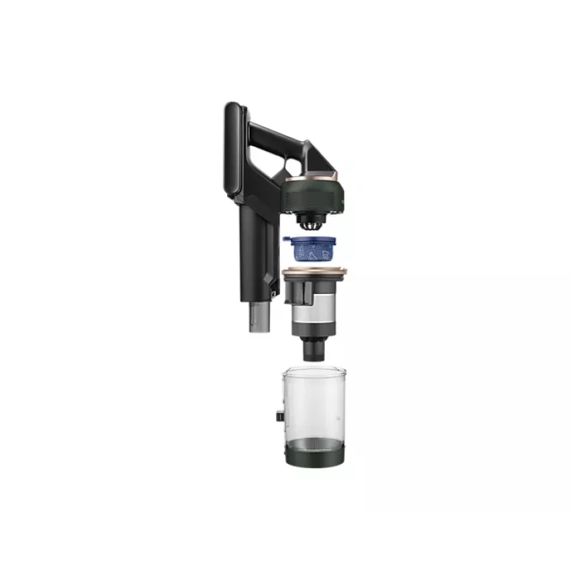 Samsung VS20B95943N 2-in-1 stick vacuum bateria Dry UltraFine Bagless Czarny, zielony