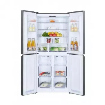 lodówko-zamrażarka sam cook Multi Door 472 L, czarna, klasa energetyczna E