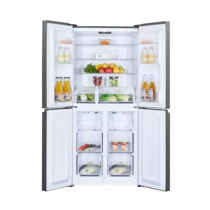 lodówko-zamrażarka sam cook Multi Door 472 L, czarna, klasa energetyczna E