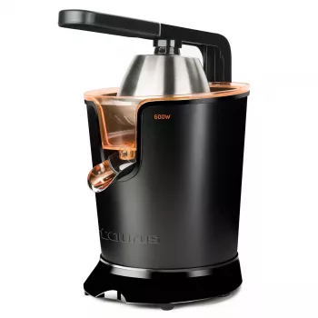 Centrifugal juicer Taurus Easy Press 600 — 600 W, 0.65 L juice container, stainless steel housing, anti-drip