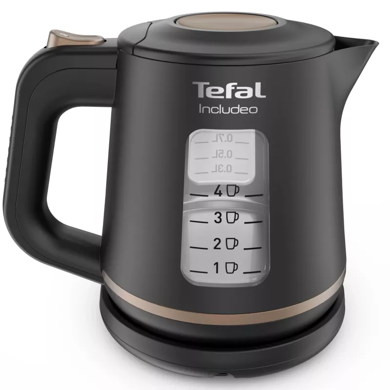 Tefal Includeo KI5338 czajnik elektryczny 1 L 2400 W Czarny