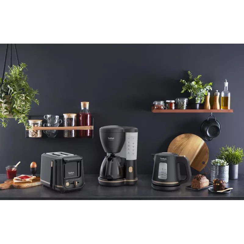 Tefal Includeo KI5338 czajnik elektryczny 1 L 2400 W Czarny
