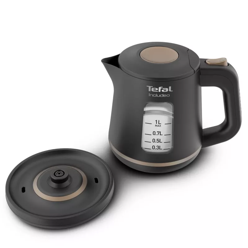 Tefal Includeo KI5338 czajnik elektryczny 1 L 2400 W Czarny