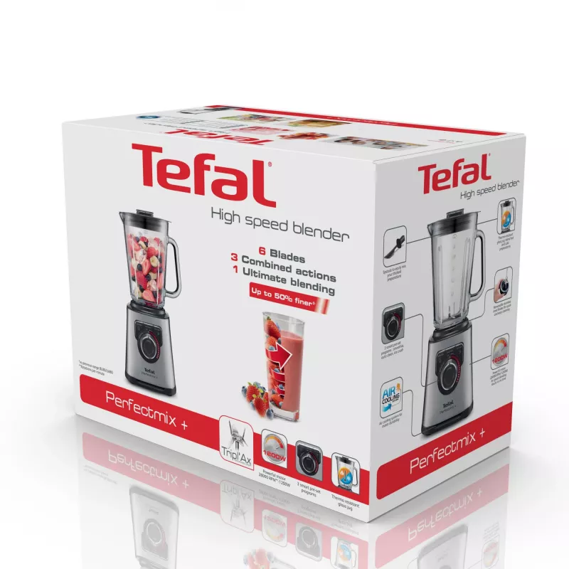 Tefal BL811D 1,5 L blender stołowy 1200 W szary