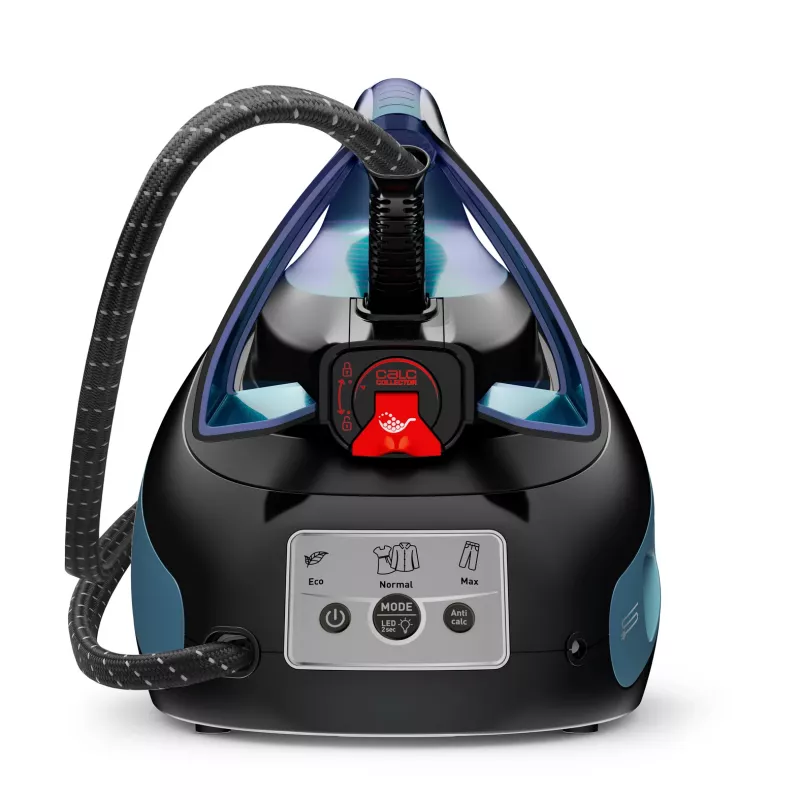 Tefal Express Vision SV8151 2800 W 1,8 l stopa Durilium AirGlide Autoclean Niebieski, Czarny