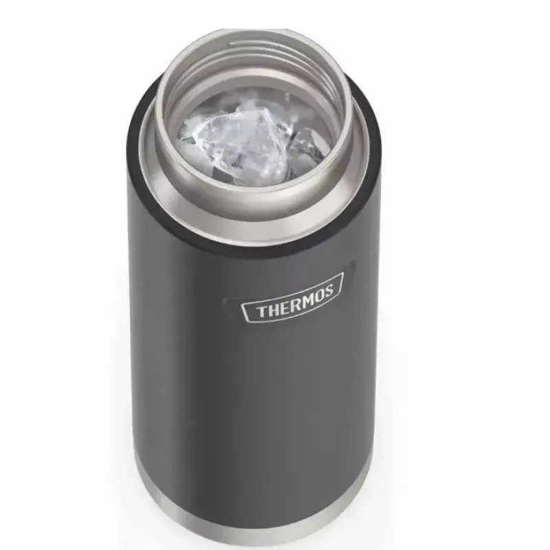 Kubek termiczny Thermos THERMOS 130101, butelka termiczna próżniowa 710 ml, stal nierdzewna, czarny