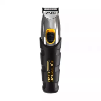 Maszynka do włosów Wahl Extreme Grip AC/Battery, bezprzewodowa, Li‑Ion, 240 min pracy, 12 stopni długości, ostrze ze stali nierdzewnej, szerokość cięcia 3 cm, czarna