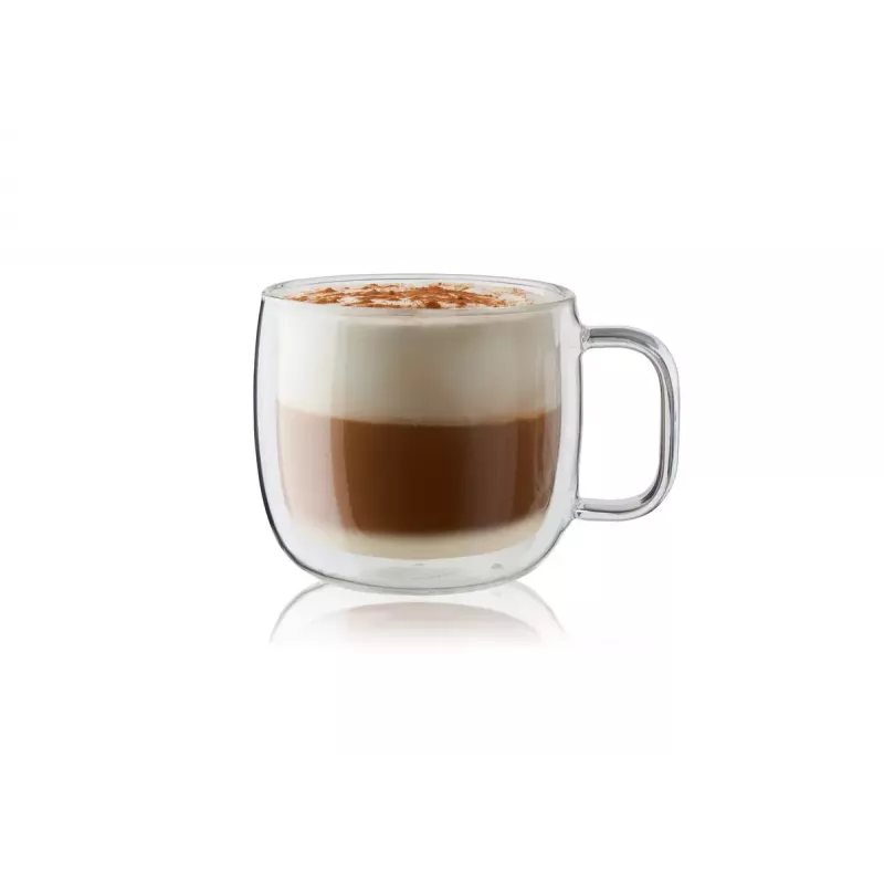 Szklanka do kawy ZWILLING 39500-113-0, przezroczyste szkło, zestaw 2 szt., 450 ml każda