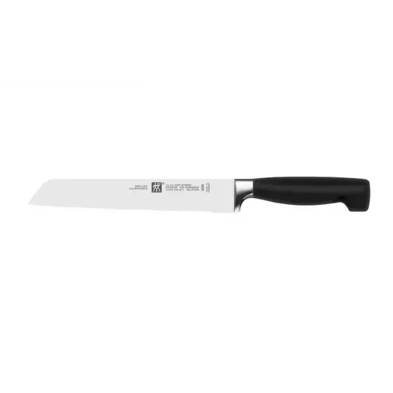 Zestaw noży/bloku na noże ZWILLING 35148-507-0 — 7-elementowy zestaw z nożem szefa kuchni, nożem do chleba, nożem do obierania, nożycami kuchennymi, szarym blokiem