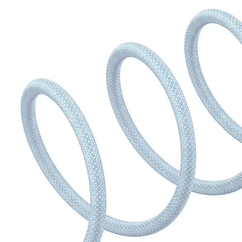 Kabel USB Baseus Gem P10373003311-01 — 2 m, 2.4 A, Lightning na USB-A, powłoka nylonowa, niebieski