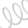 Kabel ładujący USB Baseus Gem P10373003211-00, 1 m, 2.4 A, Lightning/USB-A, biały, nylonowy oplot