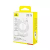 Kabel ładujący USB Baseus Gem P10373003211-00, 1 m, 2.4 A, Lightning/USB-A, biały, nylonowy oplot