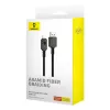 Kabel USB-A do Lightning Baseus P10355802111-00 — 1 m, 5 V/2,4 A, USB PD, włókno aramidowe, czarny