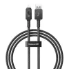 Kabel USB-A do Lightning Baseus P10355802111-00 — 1 m, 5 V/2,4 A, USB PD, włókno aramidowe, czarny