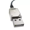 Kabel USB A do Lightning Baseus 1 m 5 V 2,4 A biały, USB PD, 480 Mb/s