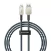 Kabel USB A do Lightning Baseus 1 m 5 V 2,4 A biały, USB PD, 480 Mb/s