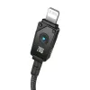 Kabel USB-C na Lightning Baseus Unbreakable 1m 20W — włókno aramidowe, 480 Mbit/s, czarny
