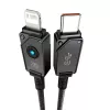 Kabel USB-C na Lightning Baseus Unbreakable 1m 20W — włókno aramidowe, 480 Mbit/s, czarny