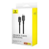 Kabel USB-C na Lightning Baseus Unbreakable 1m 20W — włókno aramidowe, 480 Mbit/s, czarny