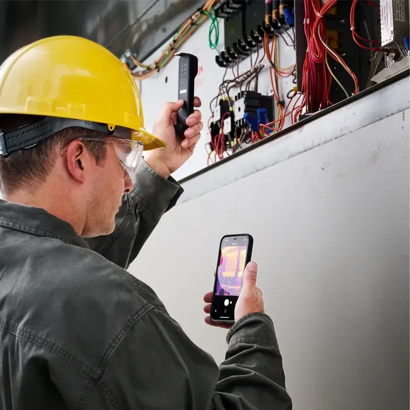 Kamera termowizyjna FLIR FOEDGE, 80×60 px, -20 do 120 °C, 8,7 Hz, NETD 70 mK, rozmiar piksela 12 µm