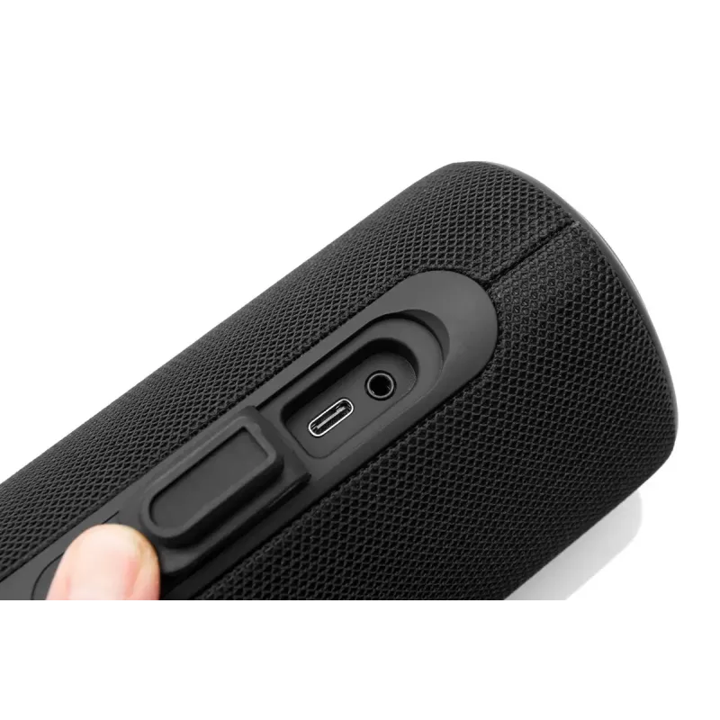 Przenośny stereofoniczny głośnik Bluetooth JVC XS-E423B, 24 W RMS, IPX5, 4000 mAh, TWS, USB‑C, AUX, czarny