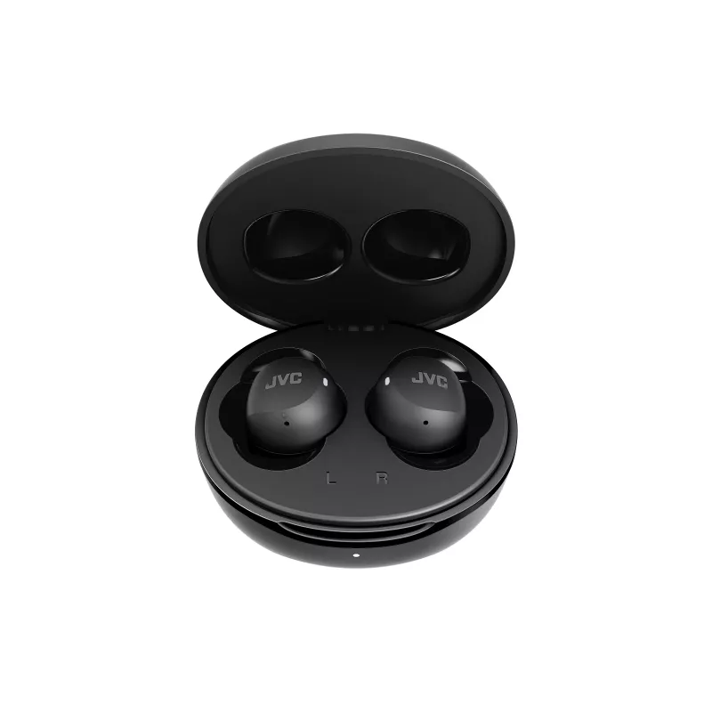 JVC Gumy Mini TWS Czarny, True Wireless Stereo (TWS), 20 - 20000 Hz, Połączenia/Muzyka, 7,6 g, Zestaw słuchawkowy, Czarny