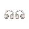 Zestaw słuchawkowy Motorola Moto Buds Loop Bluetooth nauszny na klips, Dolby Atmos, Bluetooth 5.0, ANC, 8 h odtwarzania, etui ładujące 520 mAh, beżowy
