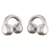 Zestaw słuchawkowy Motorola Moto Buds Loop Bluetooth nauszny na klips, Dolby Atmos, Bluetooth 5.0, ANC, 8 h odtwarzania, etui ładujące 520 mAh, beżowy