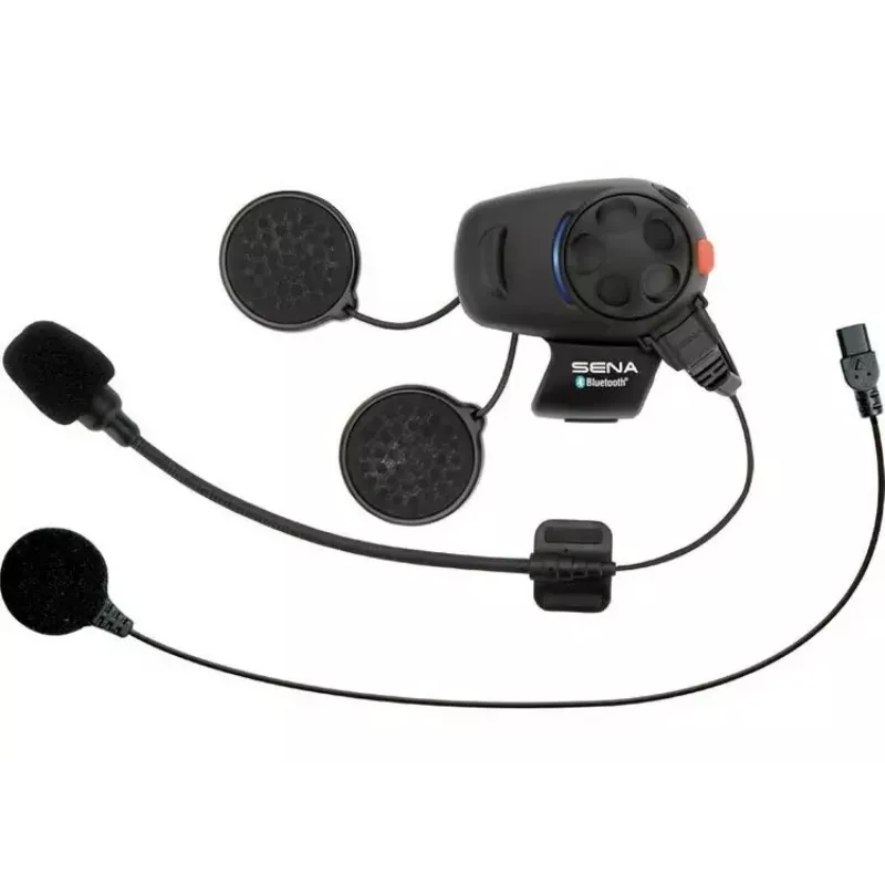 Motocyklowy interkom Bluetooth Sena SMH5-10 — komunikator kaskowy do łączności kierowca-pasażer i telefonu