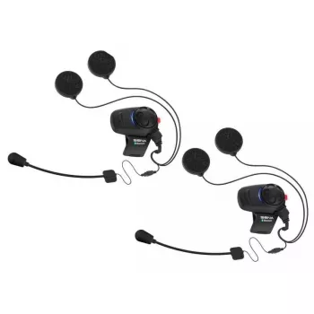 Sena motocyklowy interkom SMH5 dual pack — zestaw słuchawkowy Bluetooth dla dwóch motocyklistów