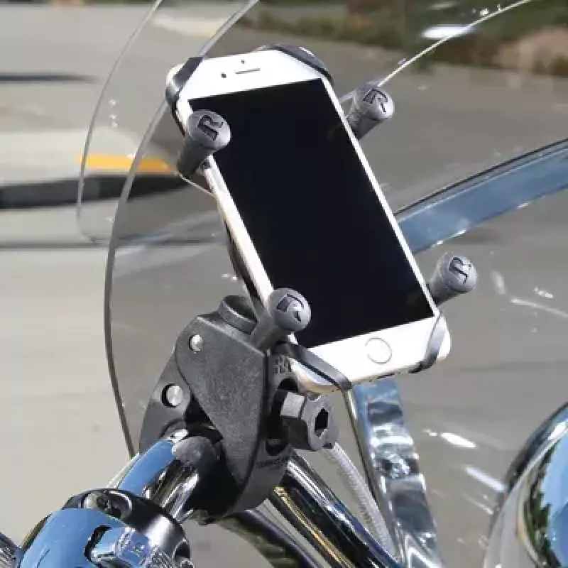 Uchwyt na telefon RAM Mounts X-Grip z niskoprofilową bazą Tough-Claw