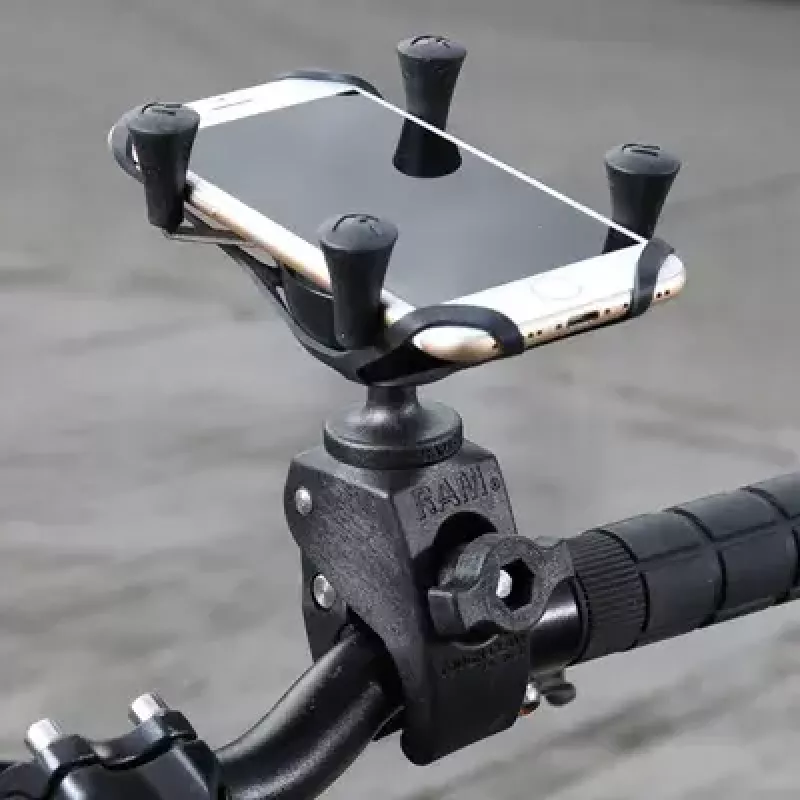 Uchwyt na telefon RAM Mounts X-Grip z niskoprofilową bazą Tough-Claw