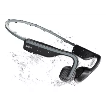 Słuchawki SHOKZ OpenMove bezprzewodowe na szyję sportowe Bluetooth szare