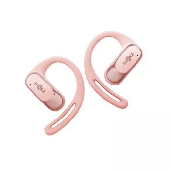Zestaw słuchawkowy SHOKZ OpenFit Air bezprzewodowy zaczepiany na ucho Rozmowy / Muzyka / Sport / Codzienność Bluetooth Różowy