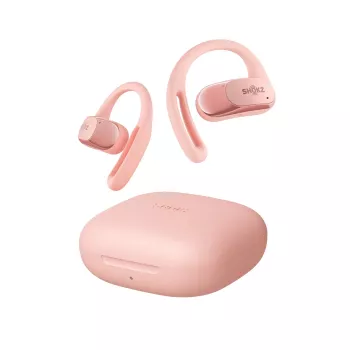 Zestaw słuchawkowy SHOKZ OpenFit Air bezprzewodowy zaczepiany na ucho Rozmowy / Muzyka / Sport / Codzienność Bluetooth Różowy