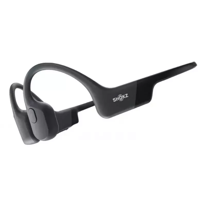 Zestaw słuchawkowy SHOKZ OpenRun bezprzewodowy na kark sportowy Bluetooth czarny