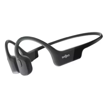 Zestaw słuchawkowy SHOKZ OpenRun bezprzewodowy na kark sportowy Bluetooth czarny
