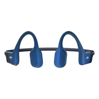 Bezprzewodowy sportowy zestaw słuchawkowy z pałąkiem na szyję Shokz OpenRun — Przewodnictwo kostne, Bluetooth, 20–20000 Hz, 33 m, Niebieski