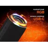 Przenośny głośnik stereo TRACER XtremeBeat TWS — 15 W, IPX6, Bluetooth 5.3, 6 h, AUX/USB, mikrofon