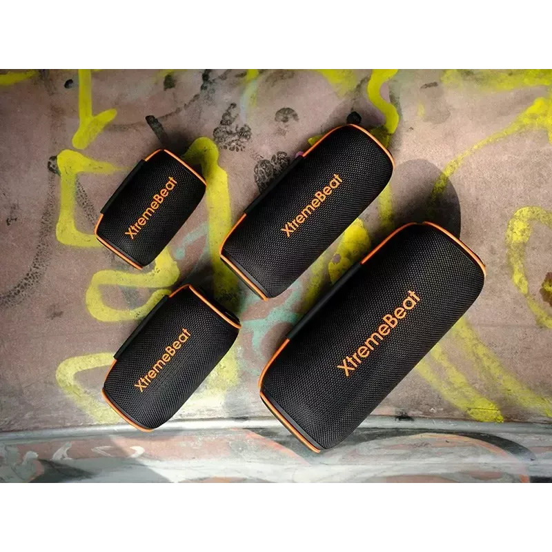 Przenośny głośnik stereo TRACER XtremeBeat TWS — 15 W, IPX6, Bluetooth 5.3, 6 h, AUX/USB, mikrofon