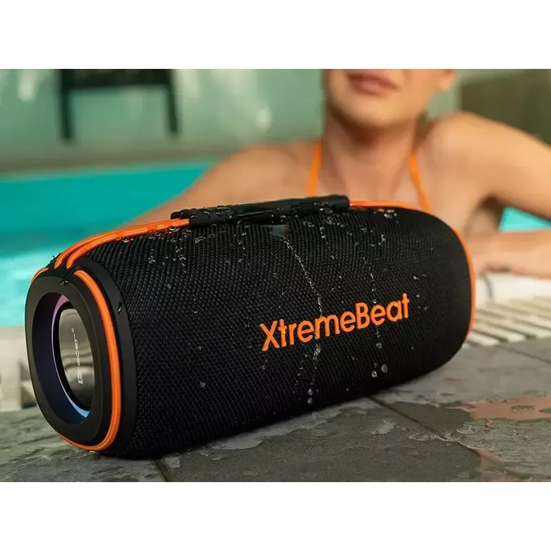 Przenośny głośnik stereo TRACER XtraVox XL TWS BT RGB — 25 W RMS, IPX6, Bluetooth 5.3, AUX, USB-A