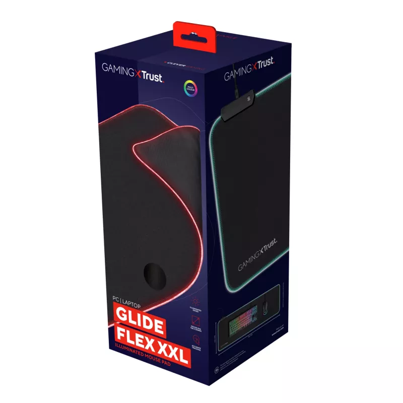 Trust GXT 764 Glide-Flex XXL Gaming mysz pad Czarny