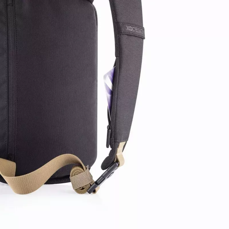 Plecak antykradzieżowy XDDESIGN Bobby Sling — Czarny, wodoodporny, kieszenie RFID, przegroda na tablet, 4 L, 530 g