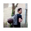 Plecak casual XDDESIGN Urban szary Fabric — 27 l, wodoodporny, komora na laptop 15,6 cala, zamek TSA