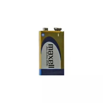 Jednorazowa bateria alkaliczna 9V MAXELL, 1,5 V, pryzmatyczna 9V, 1 szt., blister