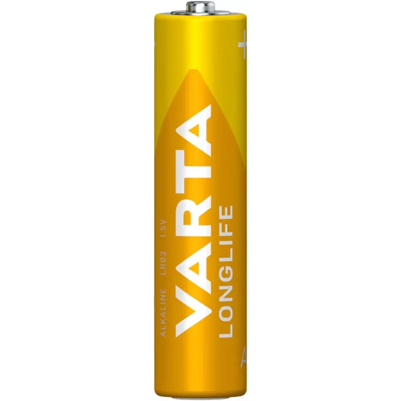 VARTA Battery Longlife Micro AAA LR03 1x4