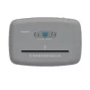 Niszczarka HP OneShred 12CC cięcie cząsteczkowe P-4 pojemność 12 arkuszy szerokość 22 cm kosz 23 L 4×35 mm 65 dB Biała